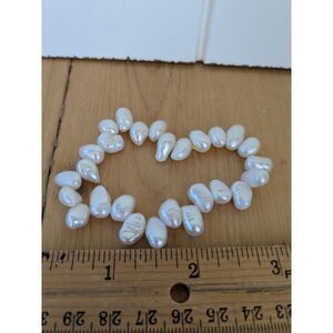Baroque Freshwater Pearl Bracelet - White